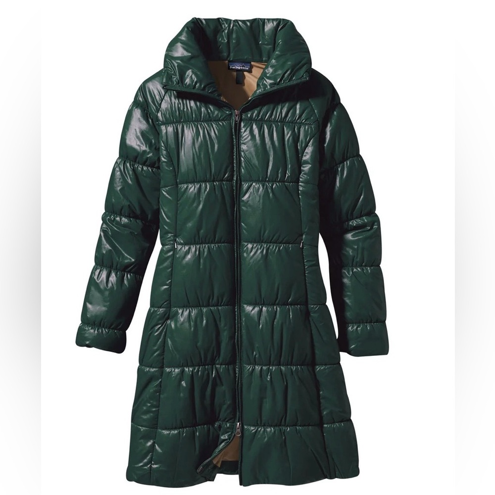 Patagonia 🌵 Lidia Parka Long Puffer Jacket in Teal